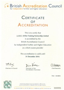 BAC Certificate of Accreditation